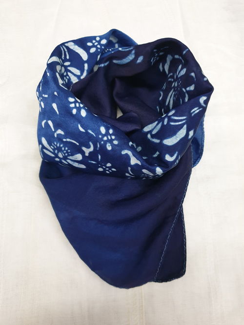 2021北京婦兒博覽會(huì)冬奧元素的藍(lán)染非遺體驗(yàn)區(qū)精彩不斷