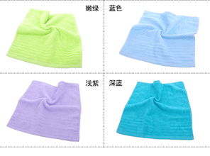 日綿 松捻素色提花方巾