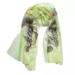 草木染手繪絲巾 不忍觸碰的大自然之美