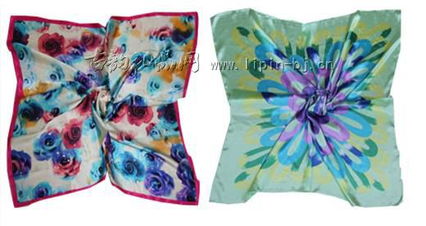 女士大方巾 輕柔真絲絲綢方巾的優雅詮釋